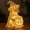 B, variant on Tdxkok Halloween Dachshund Ghost Dog Lamp Cute Glowing Dog Nightlight Statue for Bedroom and Pet Lovers