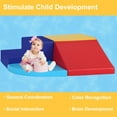 thumbnail image 4 of FDW 4-Piece Safe Corner Climbing Toy Foam Playset for Toddlers Aged 1-3(Multicolor), 4 of 7