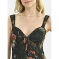 thumbnail image 4 of Madden NYC Women's Sleeveless Skater Dress with Lace Trim, Sizes XXS-XXL, 4 of 5
