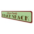 thumbnail image 4 of Beach Shack Novelty Sign, Metal Wall Decor - 4x18 inches, 4 of 4