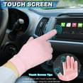 thumbnail image 3 of Kecartu 2 Pairs Full Finger Compression Arthritis Gloves for Rheumatoid, Osteoarthritis, Carpal Tunnel Pain Relief, Arthritis Hand Gloves for Women Men Support Work Typing (Pure Black,Medium), 3 of 6