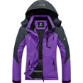 thumbnail image 1 of Women's Mountain Waterproof Ski Snow Jacket Winter Windproof Rain Jacket, 1 of 7