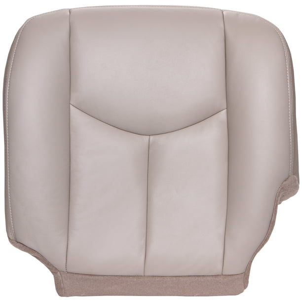 The Seat Gmc Yukon Driver Bottom Oem Fit Leather Cover Tan Com - Gmc Yukon Replacement Leather Seat Covers