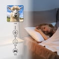 thumbnail image 4 of 10 Inch Wall Clock Battery Operated Silent Clock Decorative for Office, Kitchen, Outdoor, Living RoomFunny Portrait of Alpaca Llama Pattern, 4 of 4