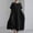 *Black, variant on ClodeEU Women's Round Neck Short Sleeve Midi Dress,Casual Loose Fit Summer Dress with Pockets Black,Women's Plus L