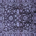 thumbnail image 1 of Ahgly Company Machine Washable Indoor Square Abstract Blue Modern Area Rugs, 7' Square, 1 of 4