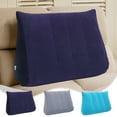 thumbnail image 1 of YYV Thin Low Loft Inflatable PE Tube Pillow Sleep Aid Cervical Support Thin Adjustable Travel Pillow Portable Pressure Relief Soft Lightweight Travel Pillow Comfort, 1 of 7