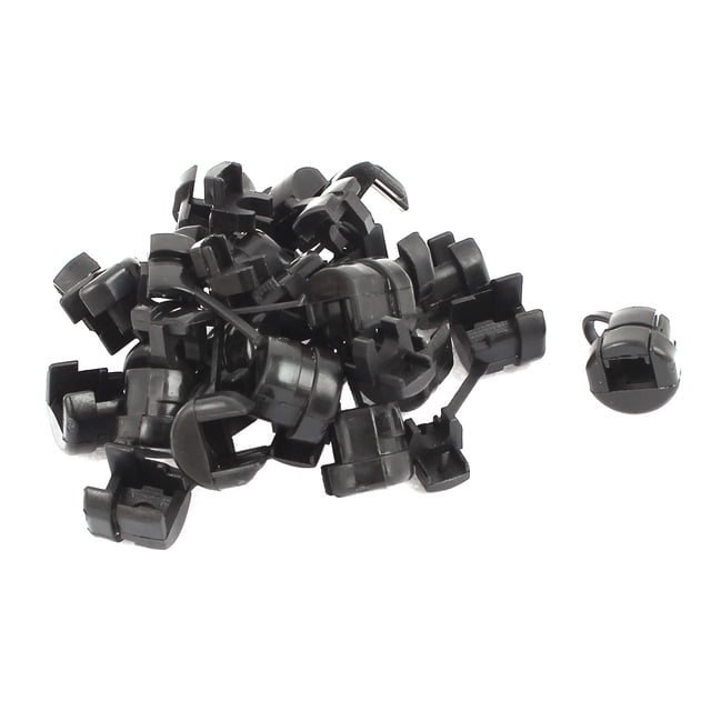 Unique Bargains 20 Pcs HDB-A7 Round Cable Wire Strain Relief Bush Grommet 11mm Length