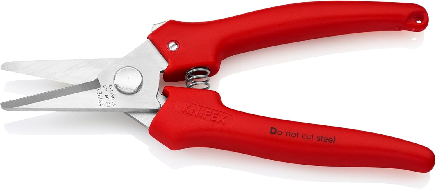 Knipex 5.5" Combination Shears - Plastic Grip