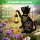 thumbnail image 3 of Linterna colgante solar con forma de gato Yulloyello, impermeable, para exteriores, 3 of 6