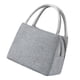 thumbnail image 4 of Grey Lunch Bag with Large Capacity Made of Oxford Cloth for Storage Perfectly Fits Lunchbox Snacks 1Pc, 4 of 5