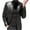 Black, variant on JURANMO Men's Business Jacket Solid Color PU Leather Blazer Jacket Slim Fit Fall Winter Trendy Jackets Deals of the Day Black XXXL