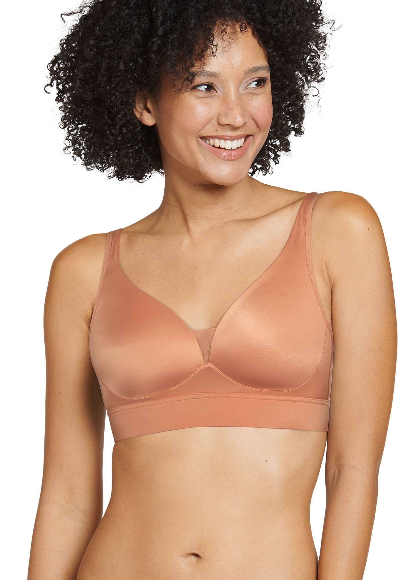 Jockey Women Forever Fit VNeck Molded Cup Bra