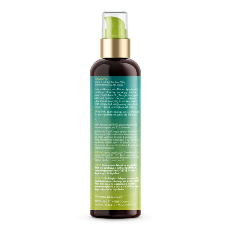Mielle Organics Avocado Tamanu Anti-Frizz Stay Straight Serum 6oz