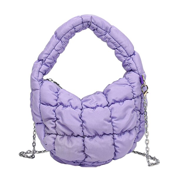 Bolso hombro para Mujer Hugtrwg para llaves color sólido púrpura