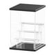 thumbnail image 1 of Vitrina de acrílico, organizador coleccionable, soporte de protección, estante de exhibición ensamblado, caja de exhibición de almacenamiento para 20 centímetros, 1 of 8