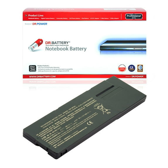 Dr. Battery - Replacement for Sony B / VPCSB38GG / VGP-BPL24 / VGP-BPS24