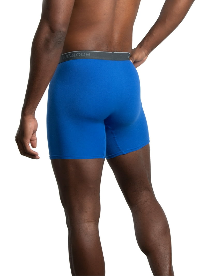 トップス FX-7 FRUIT OF THE LOOM DISCOERY XXL Fruit of the Loom Men's Breathable CoolZone Fly Boxer Briefs