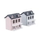 thumbnail image 3 of Muebles para casa de muñecas, Villa de juguete 1:12, casa de muñecas en miniatura, modelo de casa de campo de madera 3D, 1 ud., 3 of 4