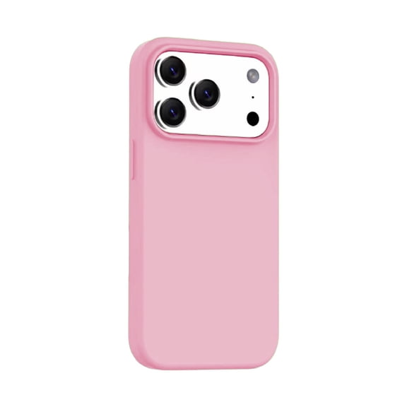 Smooth Flex Silicone Case for iPhone 17 Pro Max - Pink