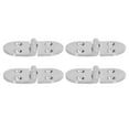 thumbnail image 4 of Nautical Hinge,4PCS Door Hinge Silver Stainless Steel Hinge Table Flap Hinge Versatile Functionality, 4 of 14