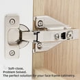 thumbnail image 2 of DecoBasics (20 PCS) Full Overlay Soft Close Cabinet Hinges for Kitchen Cabinets - 105, 2 of 4
