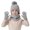 Gray, variant on Boys Girls Hat Muffler Gloves 3 Piece Set Fall Winter Fleece Warm Knit Outwear for Kids,Purple