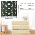 thumbnail image 6 of Yayeee 6 Pack Kitchen Dish Cloths Set for Washing Soft Drying Absorbent Microfiber Towels, Green Plants, 6 of 9