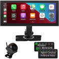 thumbnail image 1 of Road Top Wireless Carplay & Android Auto, 8.8'' Touch Screen, Apple Carplay Car Stereo with Backup Camera, Support Mirror Link, Bluetooth 5.0, Siri, GPS Navigation, FM, Music, Video, 1 of 8