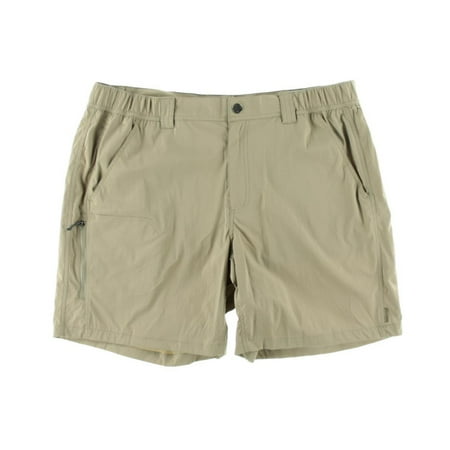 mens khaki shorts with elastic waistband