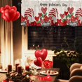 thumbnail image 2 of Valentine's Day Printed Kitchen Curtain Fabric Decorative Window for Bedroom and Home, 2 of 8