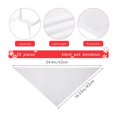 thumbnail image 4 of 60 Piezas Bandanas para Mascotas En Blanco para Sublimación Transferencia de Lavable DIY Triángulo Bufanda para Perro Baberos PañUelo para Perros Gatos, 4 of 10