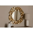 thumbnail image 4 of Baxton Studio Soleil Modern and Contemporary Antique Gold Finished Butterfly Accent Wall Mirror, 4 of 4