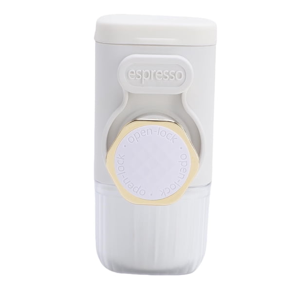 Fabricante Manual De Café Espresso, Máquina De Café Portátil De 9 A 15 Bares Con Botella De Agua De 100 Ml Para Viajes De Campamento En Casa, Uso Compatible Con Café Y