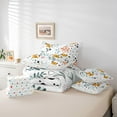 thumbnail image 6 of Homewish Kawaii Tiger Wildlife 7 Pieces Bedding Comforter Set for Child Boys Girls,Chic Floral Flower Full Bedding Set Lightweight,Cartoon Animal Fitted Sheet Flat Sheet,Super Cozy Room Decor, 6 of 8