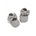 thumbnail image 4 of Topumt Newborn Baby Girl Cute Bow Sneakers Anti-Slip Soled Shoe First Walkers, 4 of 5