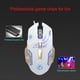 thumbnail image 4 of Ratón mecánico con cable Pisexur A8 para juegos de deportes electrónicos, lámpara de respiración controlable de cuatro colores, programación de macros personalizada de 6 teclas, ajuste de velocidad v, 4 of 6