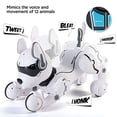 thumbnail image 2 of Remote Control Robot Dog Toy, Robots for kids, Rc Dog Robot Toys for Kids 2,3,4,5,6,7,8,9,10 year olds and up, smart & Dancing Robot Toy, Imitates Animals mini Pet Dog Robot, 2 of 5
