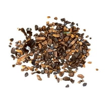 Uxcell 200g/0.44lb 5mm to 7mm Natural Tumbled Chips Decoration Stones for Aquarium Plants Vase Fillers, Brown