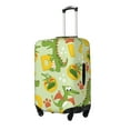 thumbnail image 2 of Xecao Cartoon Dinosaurs print Elastic Luggage Cover, with double-sided print , is perfect for travel, business, and daily use, 2 of 9