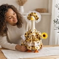 thumbnail image 7 of Qwtwty Goose Decor Outfit for 23 inch Cement Plastic Goose Statue, Farmhouses Sunflower Goose Costume Clothes for Outdoor Patio Yard Decor, 7 of 7