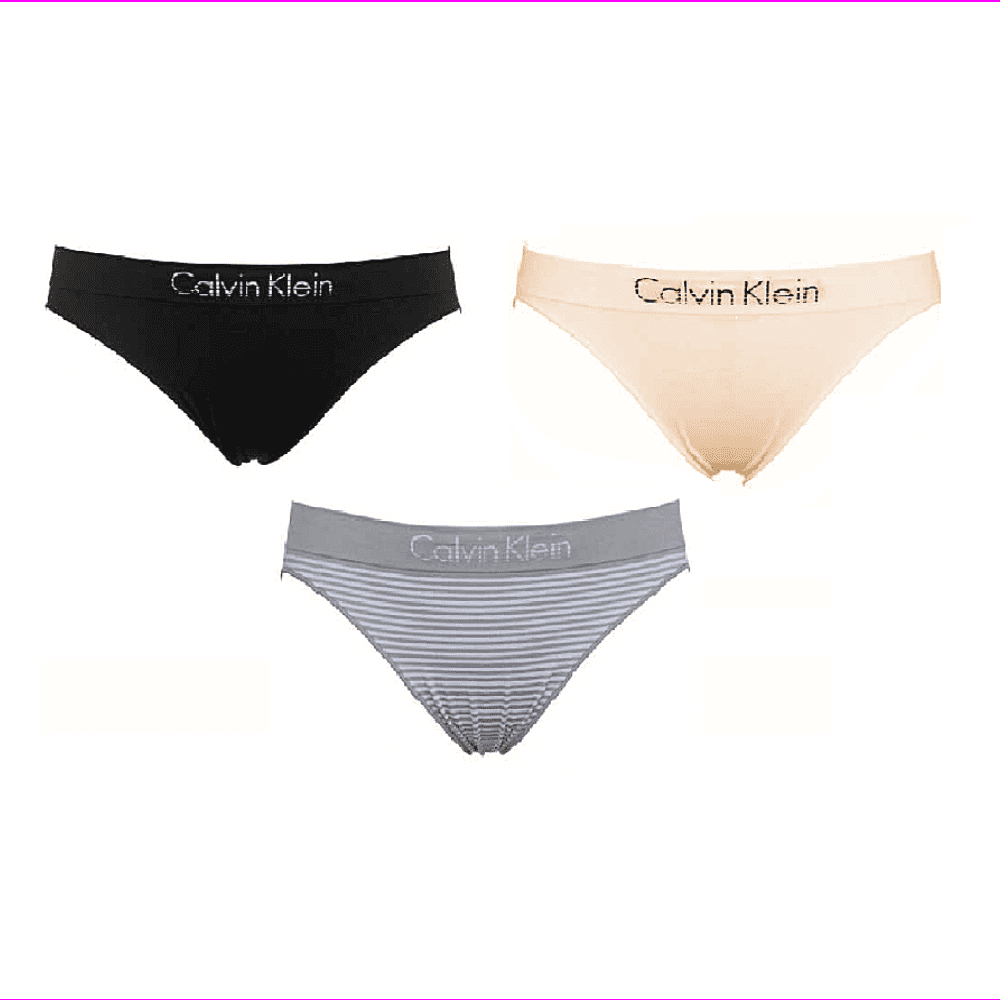 Calvin Klein Calvin Klein Woman 3 Pack Seamless smooth stretch logo