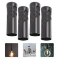 thumbnail image 3 of 4pcs Flanging Sleeve Lamp Base E14 Socket Sleeve Ceiling Light Candelabra Base, 3 of 9