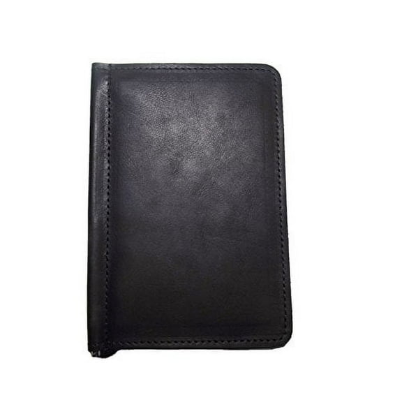 TPK Golf Accessories-Golf Gifts | Leather Golf Scorecard Holder and Yardage Book Cover - Golf Score Book | Made in USA with Full Grain Leather (Black)