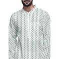 thumbnail image 4 of Atasi Printed Ethnic Kurta Pajama Set Summer Party Wear Kurta Pyjama For Men, 4 of 4