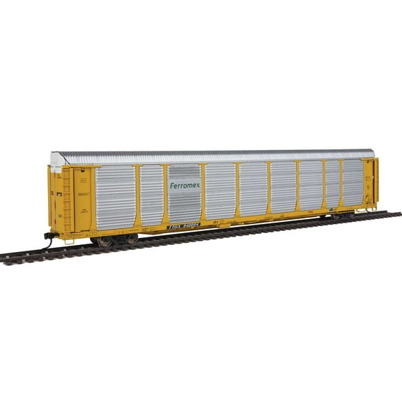 Walthers Proto HO Scale 89' Bi-Level Auto Carrier Ferromex #210117/TTGX #942224