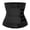 Black, variant on Vaslanda Neoprene Sauna Waist Trainer Corset Sweat Belt for Women Weight Loss Compression Trimmer Workout Fitness