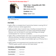 thumbnail image 2 of Heater Core - Compatible with 1988 - 1991 Honda Civic 1989 1990, 2 of 2