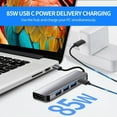 Thunderbolt 3 Adapter USB Type C Hub HDMI compatible 4K support Samsung