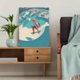 thumbnail image 5 of Qisvanset 12x16 Inch Emu Portrait Canvas Painting Wall Art, 5 of 5